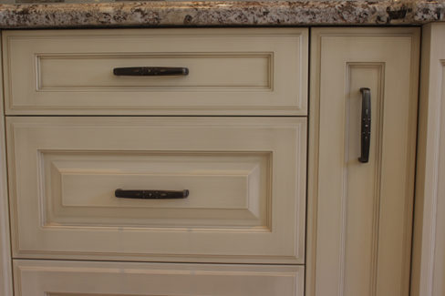  Raised Pannel Antique Glazed Drawers