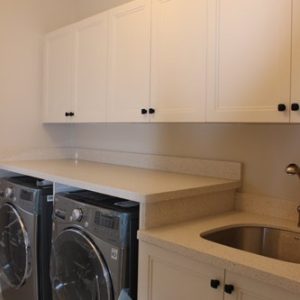 Laundry renovation designed and built by JK North York 2014