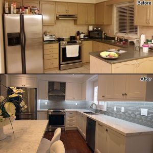  Before And After Kitchen Area
