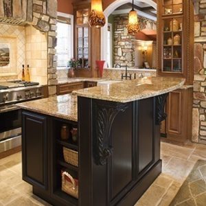  Dark Two Level Island