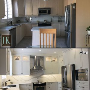 kitchen renovation before after photo a