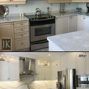 kitchen renovation before after photo b