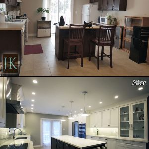 kitchen renovation before after photo a
