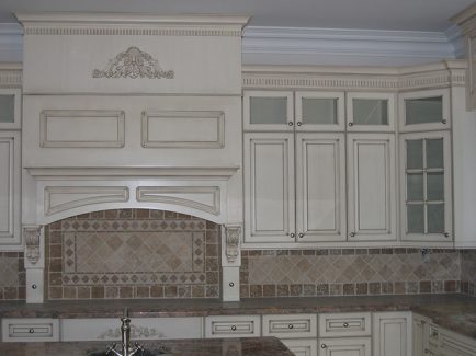  Antique Painted Glazed Kitchen