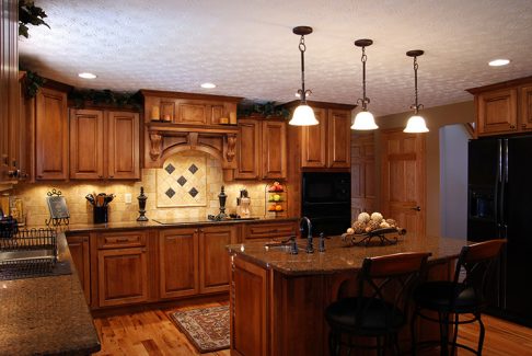  Classic Stained Wood Kitchen