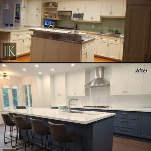kitchen remodeling custom cabientry toronto before after