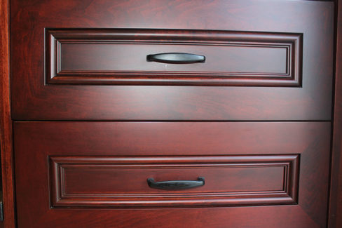  Solid Maple Stained Drawer