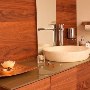  Modern Vanity With Quartz Top