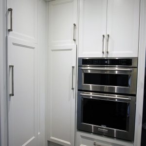 painted off white kitchen