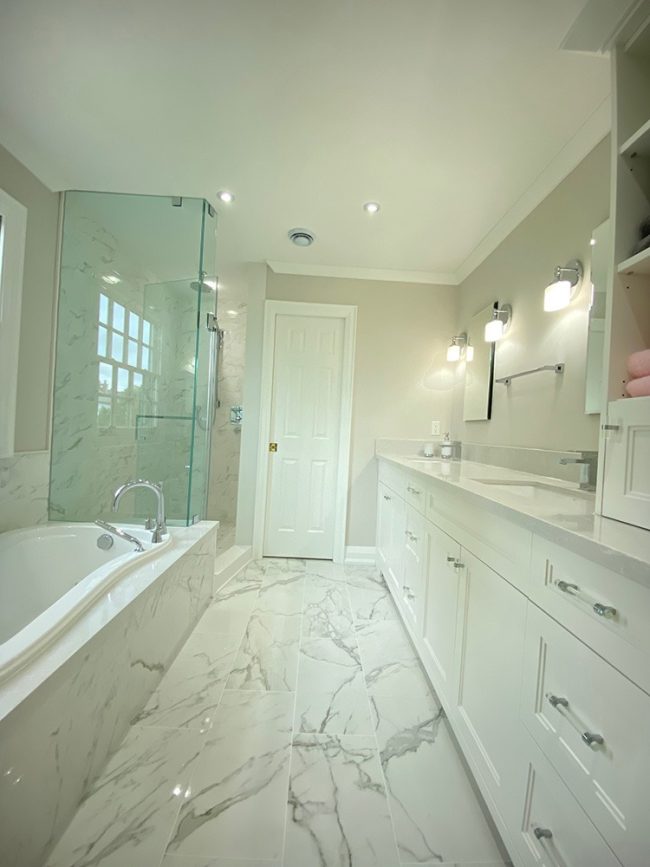 Bathroom renovation full bathroom remodeling. Highend bathroom finishing. Custom made vanity. in Whitby Bathroom renovation full bathroom remodeling. Highend bathroom finishing. Custom made vanity. in Whitby