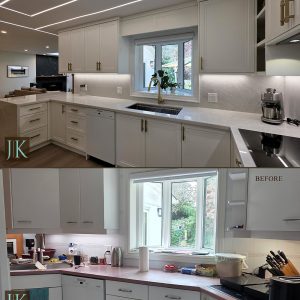 Before & After Toronto kitchen remodeling by JK
