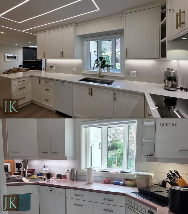 Before & After Toronto kitchen remodeling by JK Before & After Toronto kitchen remodeling by JK