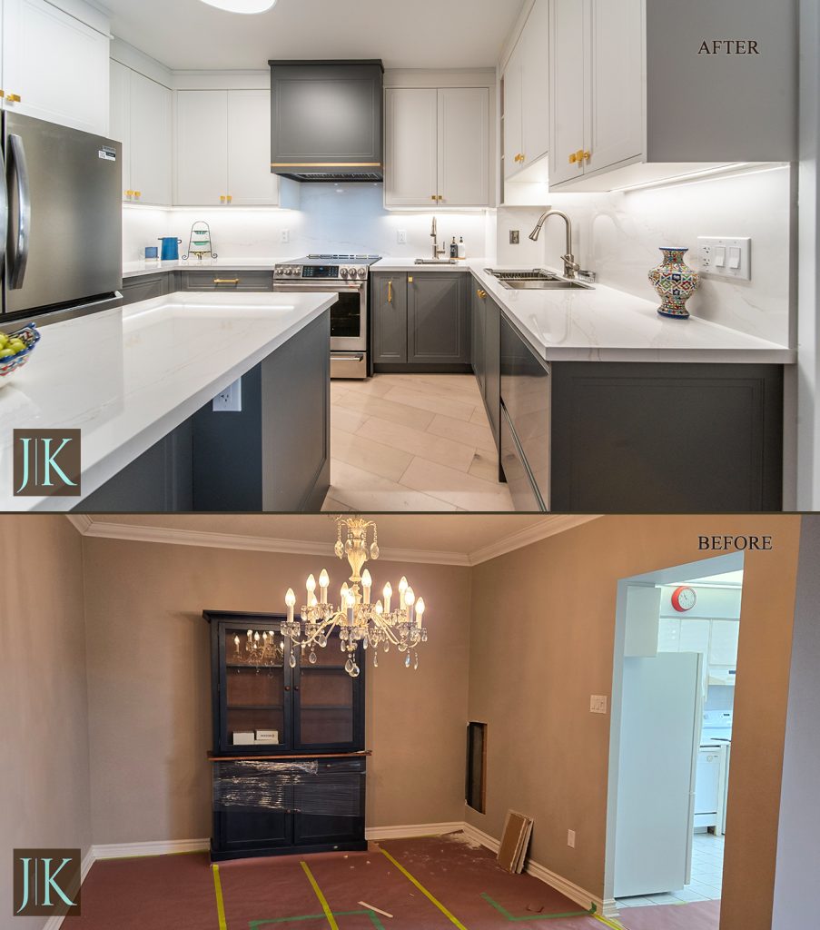 Before and After Kosher Kitchen Thornhill