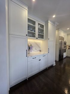 Custom made wall unit. Design and build by JK