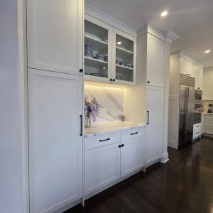 Custom made wall unit. Design and build by JK