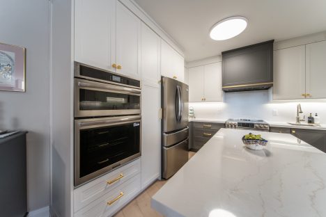 Quartz countertop- New design from LG- Cloud Ridge- Thornhill 2025 by JK