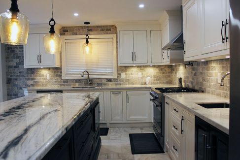 Kitchen renovation by JK. Special design for every single kitchen to maximize the space for each client needs. Richmond Hill 2017