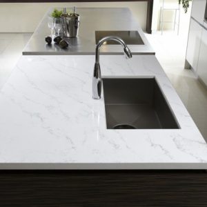 Hanstone Canadian quartz for kitchen and bathroom TRANQUALITY
