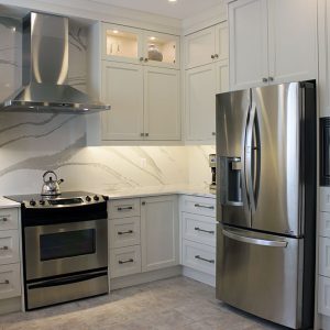 High end kitchen make over. Each one of our kitchens are designed based on our clients personal taste, needs and their budget. Joseph kitchen can take care of all your needs in your kitchen renovation. Kitchen design and built by Joseph Kitchen. 2018