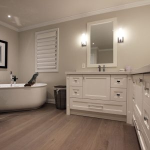 Bathroom renovation. Modern bathroom designed and built by JK. Custom bathroom design for every unique taste of clients. Project done by JK- Summer 2108 Markham.