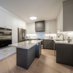 Kitchen renovation Markham. Kosher kitchen remodeling by JK . Two tone kitchen design and build by JK