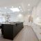 Modern black and white kitchen Toronto designed and builed by JK