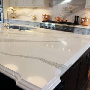 Quartz countertop from Cambria- Kitchen renovation by JK Markham