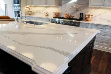 Quartz countertop from Cambria- Kitchen renovation by JK Markham