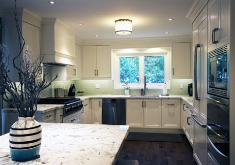 White kitchen- painted mdf