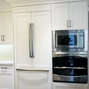 painted white kitchen