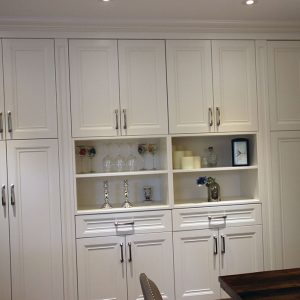 wall unit- painted mdf- designed and built by jk- thornhill