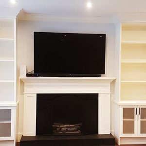 Modern wall unit