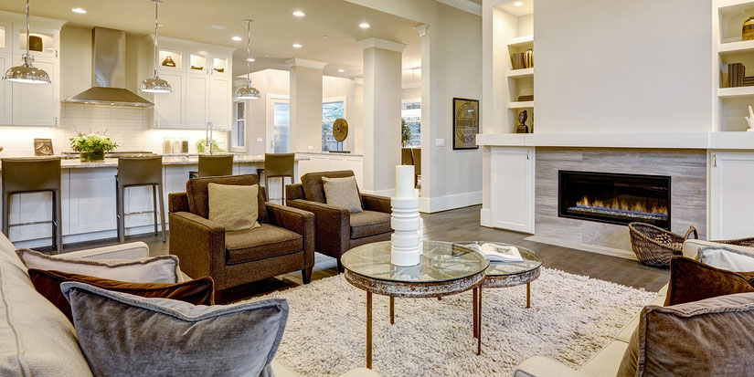 combining your kitchen and living room