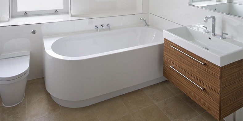 Creative Bathroom Look Bigger