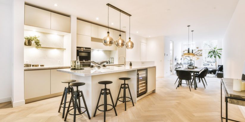 custom countertop heights for kitchen