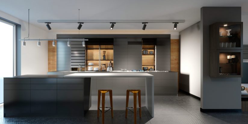 dark and light kitchen cabinets how to on contrast