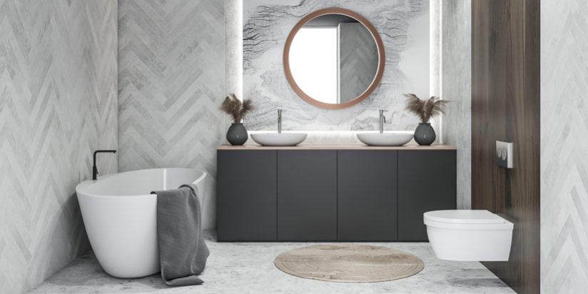 difference between framed frameless bath cabinets