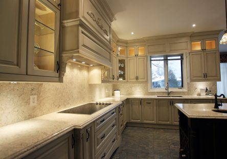 classic kitchen antique finished.