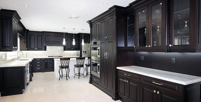 home renovation in kitchen