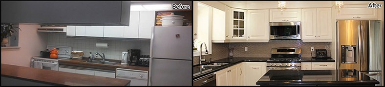 Kitchen Renovation Before After