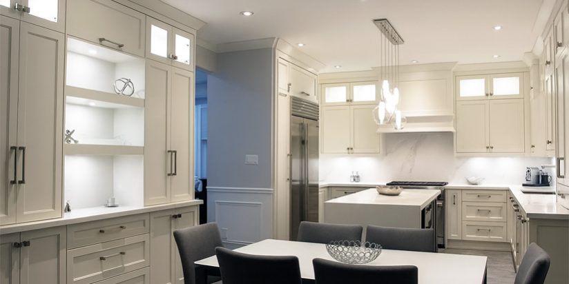 process for transforming kitchen with full renovation